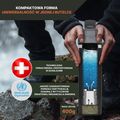 Cestovní láhev s filtrem  Bachgold Selfpress Waterfilter 500 ml white 2