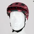Červená cyklistická přilba Lazer Coyote CE-CPSC 13