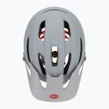 Cyklistická přilba Bell 4Forty Integrated MIPS matte gloss gray/crimson 6
