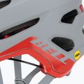 Cyklistická přilba Bell 4Forty Integrated MIPS matte gloss gray/crimson 7