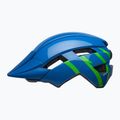Dětská cyklistická přilba Bell Sidetrack II Integrated MIPS Jr gloss blue/green 2
