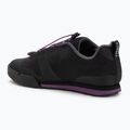 Dámské cyklistické boty platformy Giro Tracker Fastlace black/throwback purple 3