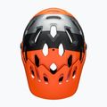 Cyklistická přilba Bell Full Face Super 3R MIPS matte orange/black 6