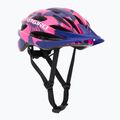 Dětská cyklistická přilba Giro Raze berry blue flowers