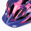 Dětská cyklistická přilba Giro Raze berry blue flowers 7