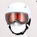 Lyžařská helma Salomon Mirage Access bílá L47198300 10