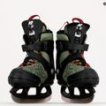 Dětské brusle K2 Raider Ice zelené 25G0110/11 14