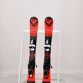 Dětské sjezdové lyže Rossignol Hero Pro + Team 4 GW Black Bulk red 13