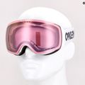 Lyžařské brýle Oakley Flight Deck M bílé OO7064-93 5