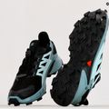 Dámské běžecké boty Salomon Supercross 4 GTX černo-modrýe L41735500 21
