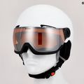 Lyžařská helma Alpina Arber Visor Q Lite white matt 10