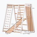 Dřevěný gymnastický rám RINAGYM 5M-UPNW-SEGH white 7