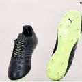 PUMA King Platinum 21 FG/AG pánské fotbalové boty black-green 106478 05 11