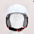 Dětské lyžařské helmy Alpina Carat white/red/blue 9