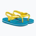 Žabky Havaianas Baby Brasil Logo II white/blue/green/yellow 4