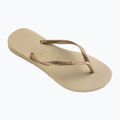 Dámské žabky Havaianas Slim sand grey / light golden 8