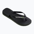 Žabky Havaianas Brasil Logo černé H4110850 8