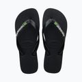 Žabky Havaianas Brasil Logo černé H4110850 10