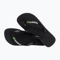 Žabky Havaianas Brasil Logo černé H4110850 11