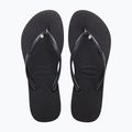 Dámské žabky Havaianas Slim Crystal Sw II black 11