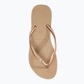 Dámské žabky Havaianas Slim Crystal Sw II rode gold 5