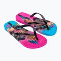 Dámské žabky Ipanema Graffiti V pink/black/blue