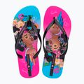 Dámské žabky Ipanema Graffiti V pink/black/blue 2