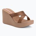 Dámské pantofle Ipanema High Fashion II Slide brown/glitter/pink