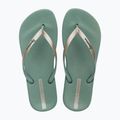 Dámské žabky Ipanema Anat Connect II green/gold 2