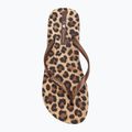 Dámské žabky Ipanema Animal Print beige/bronze/bronze 5
