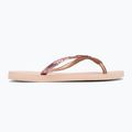 Dámské žabky Havaianas Slim Glitter II ballet rose / golden blush 2