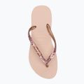 Dámské žabky Havaianas Slim Glitter II ballet rose / golden blush 5