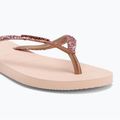 Dámské žabky Havaianas Slim Glitter II ballet rose / golden blush 7