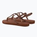 Dámské žabky Havaianas Twist brown H4144756 3