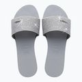 Dámské žabky Havaianas You Malta Metallic ice grey 11