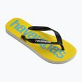 Žabky Havaianas Top Logomania 2 white / black 8