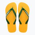 Žabky Havaianas Brasil Logo pop yellow 10