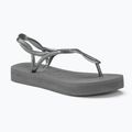 Dámské sandály Havaianas Luna Flatform grey steel