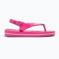 Havaianas Baby Brasil Logo II pink flux / white sandály 2