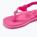 Havaianas Baby Brasil Logo II pink flux / white sandály 8