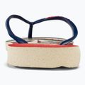 Žabky Havaianas Top Nautical beige straw / navy blue / ruby red 6