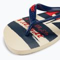 Žabky Havaianas Top Nautical beige straw / navy blue / ruby red 7