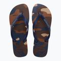 Pánské žabky Havaianas Top Camu dark brown 10