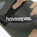 Pánské žabky Havaianas Top Camu green olive / black 11