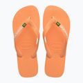 Žabky Havaianas Brasil Logo peach 10