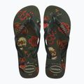 Pánské žabky Havaianas Top Tribo olivově zelené 12