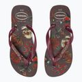 Pánské žabky Havaianas Top Tribo dark brown 9