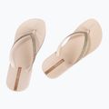 Dámské žabky Ipanema Mesh Chic Plat beige/glitter 3