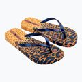 Dámské žabky Ipanema Animal Print VI yellow/pearly blue