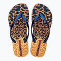 Dámské žabky Ipanema Animal Print VI yellow/pearly blue 2